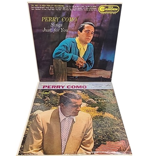Perry como vinyl lot - como,