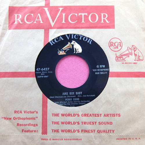 Perry como juke - box, /
