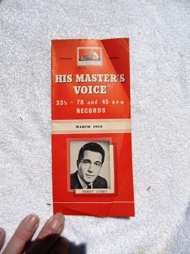 March 1953 his master voice - march,